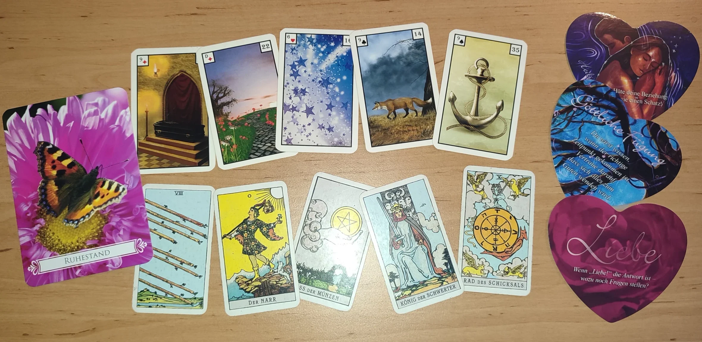Reiki, Energetische Praxis, Tarot, Lenormand